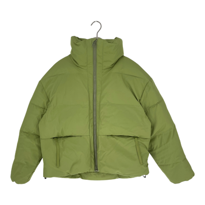 Embassy of Bricks and Logs lyon puffer jacket, moss green | unisex S