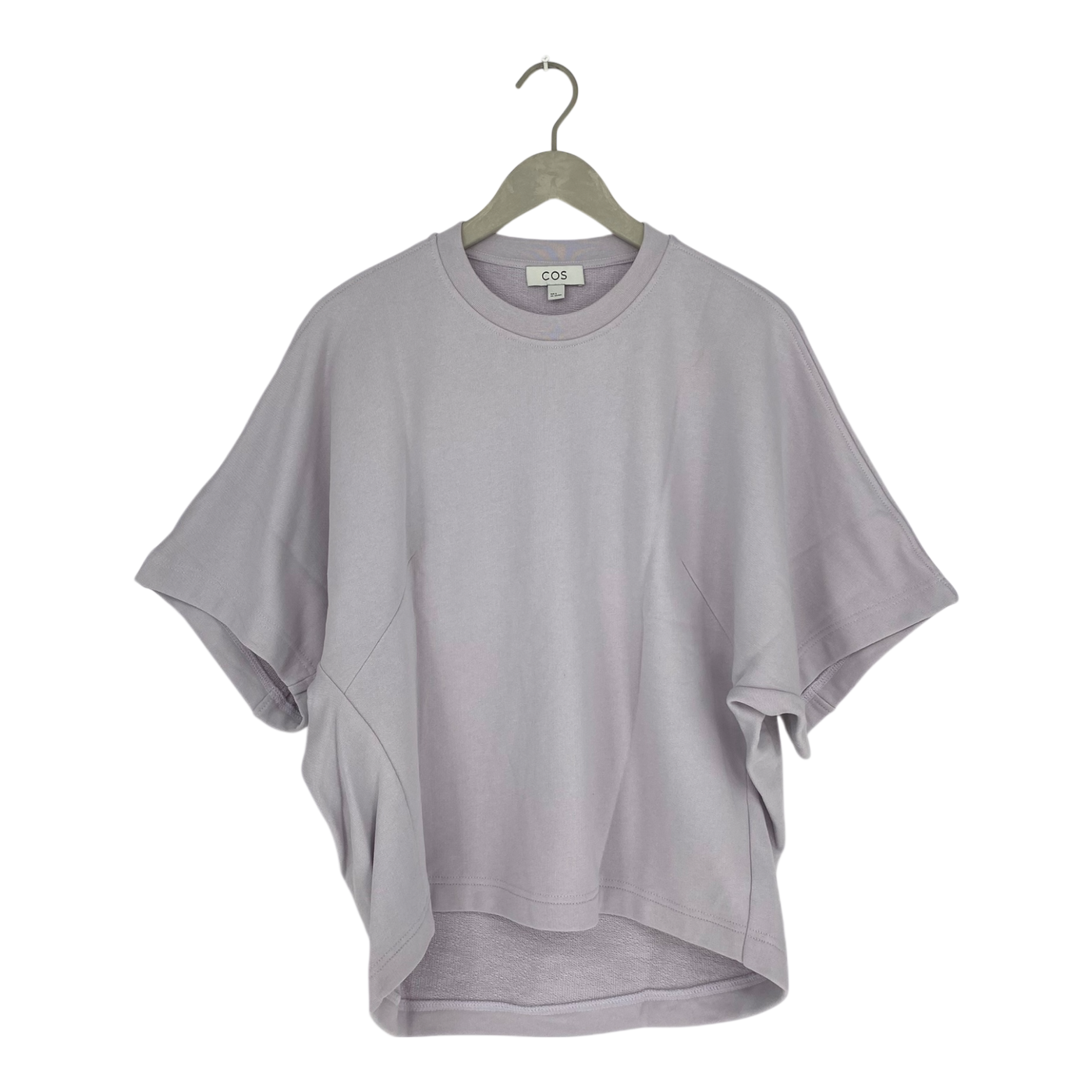 COS sweat t-shirt, lavender | woman S