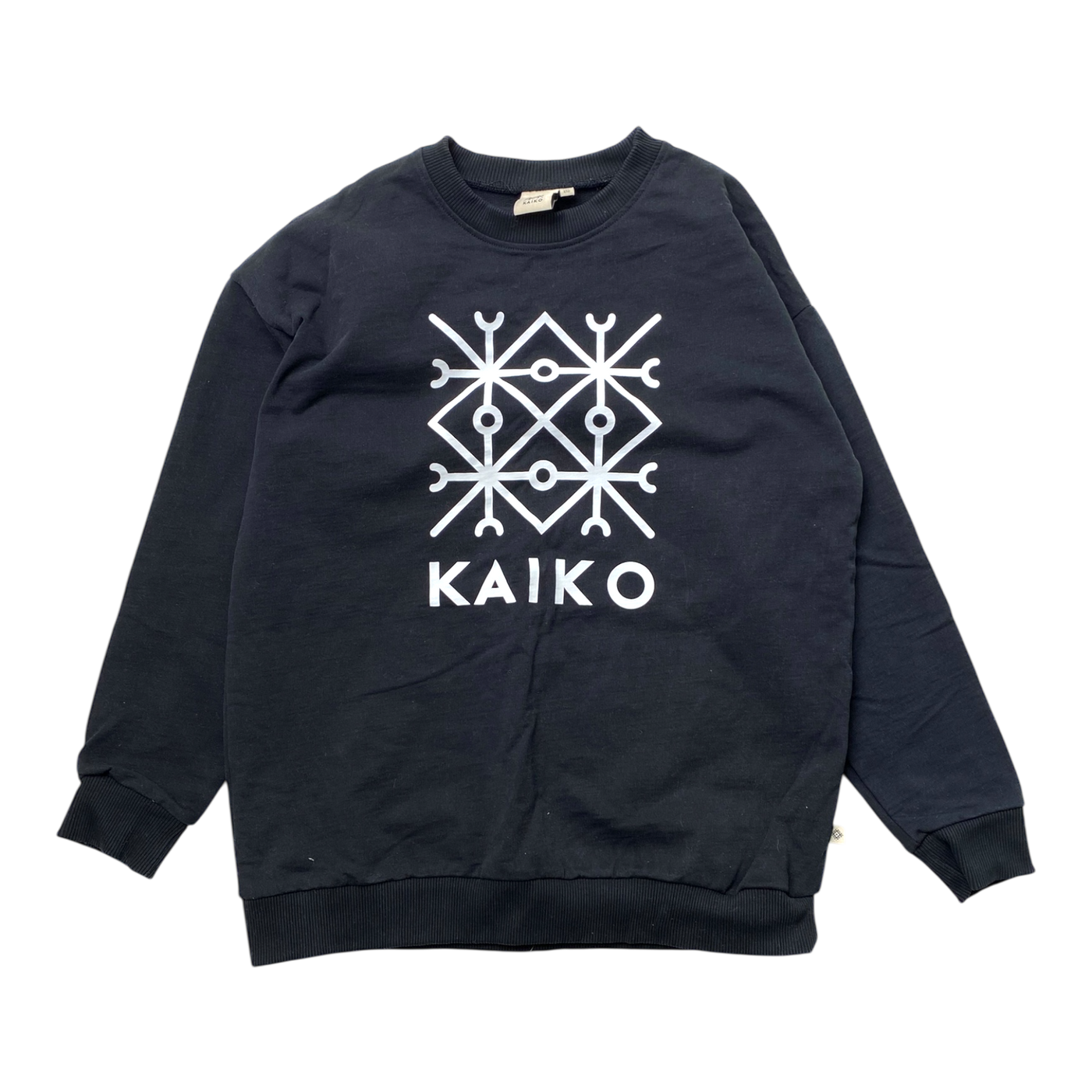 Kaiko logo sweatshirt, black | 146/152cm