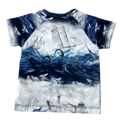 Molo t-shirt, sea | 62cm
