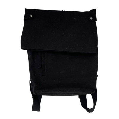 Holzrichter canvas backpack, black