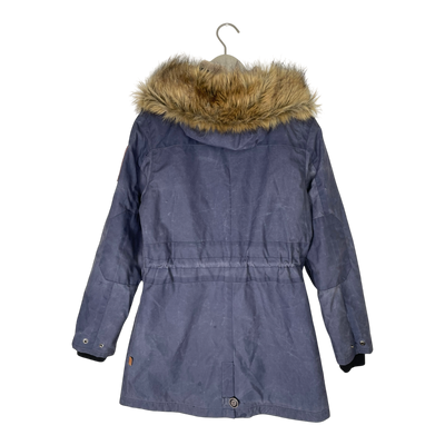 Halti stone washed winter parka, blue | woman S