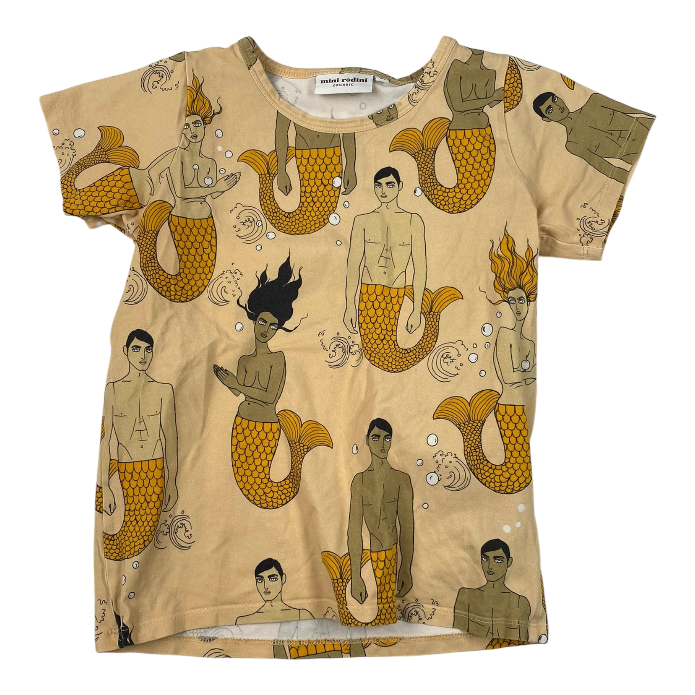 Mini Rodini t-shirt, mermaid | 128/134cm