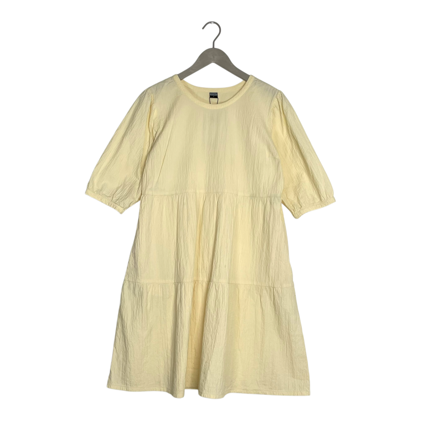 R-collection frill dress, lemon yellow | woman S