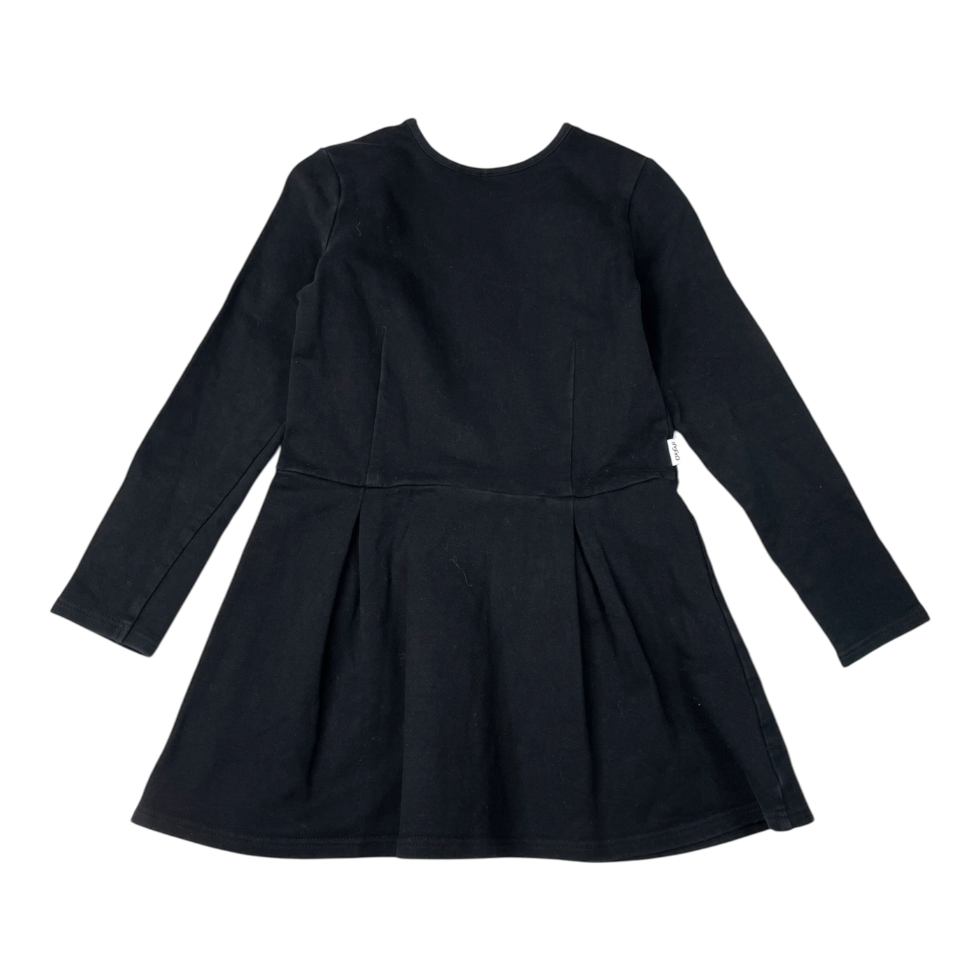 Gugguu sweat dress, black | 122cm