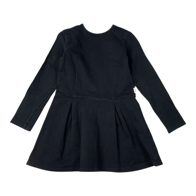 Gugguu sweat dress, black | 122cm