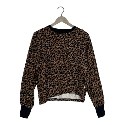 Riva Clothing sweatshirt, leopard | woman L