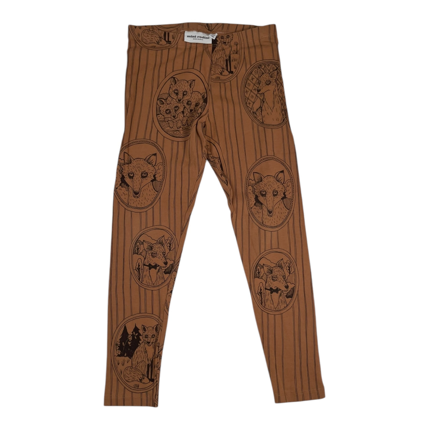 Mini Rodini leggings, fox | 104/110cm