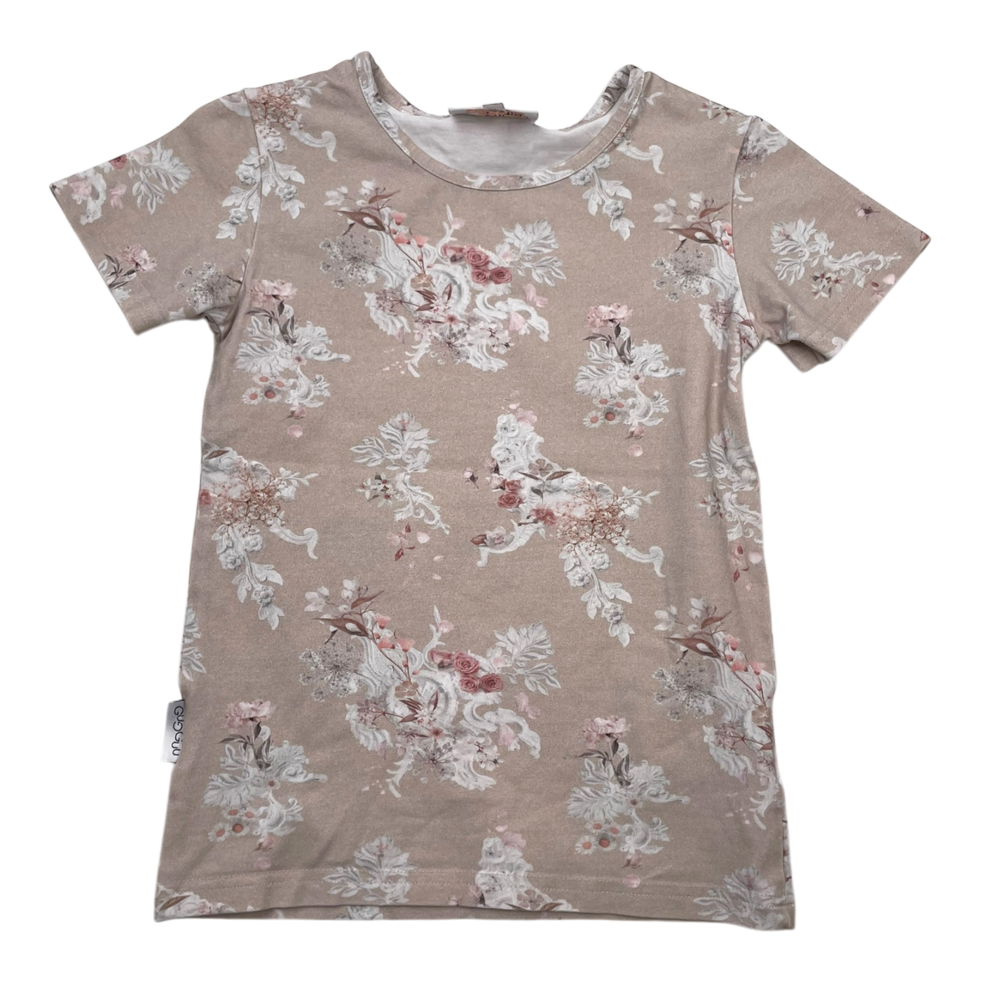 Gugguu t-shirt, flowers | 128cm