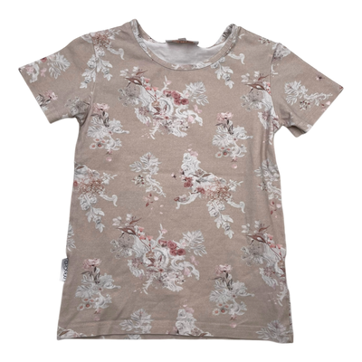 Gugguu t-shirt, flowers | 128cm