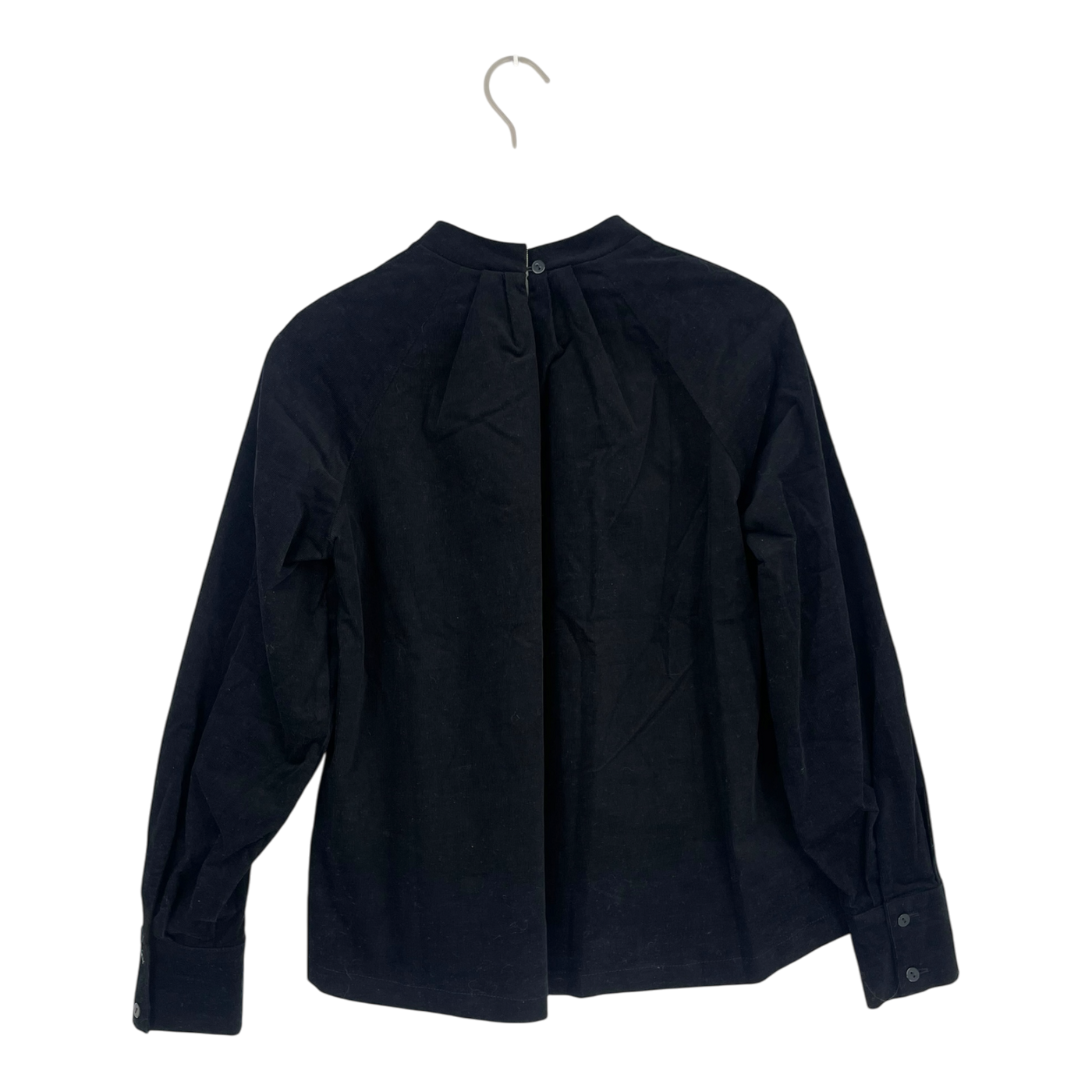 Papu pleated shirt, black corduroy | woman S