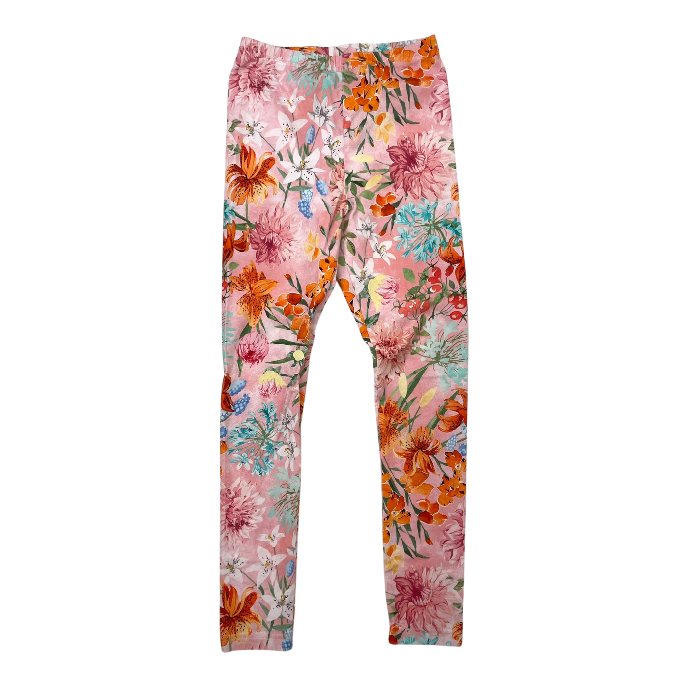 Versonpuoti leggings, flowers | 128cm
