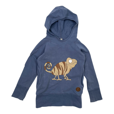 Blaa sweat hoodie, chameleon | 110/116cm