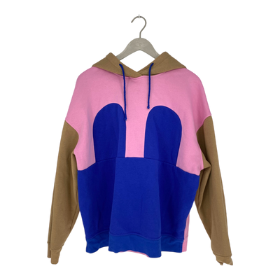 R/H mickey hoodie, pink & blue | woman XL