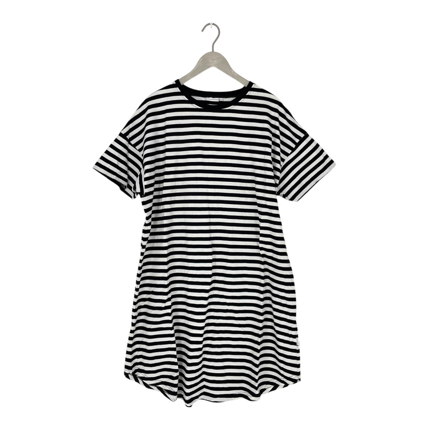 Riva Clothing boxy t-shirt dress, stripes | woman XL