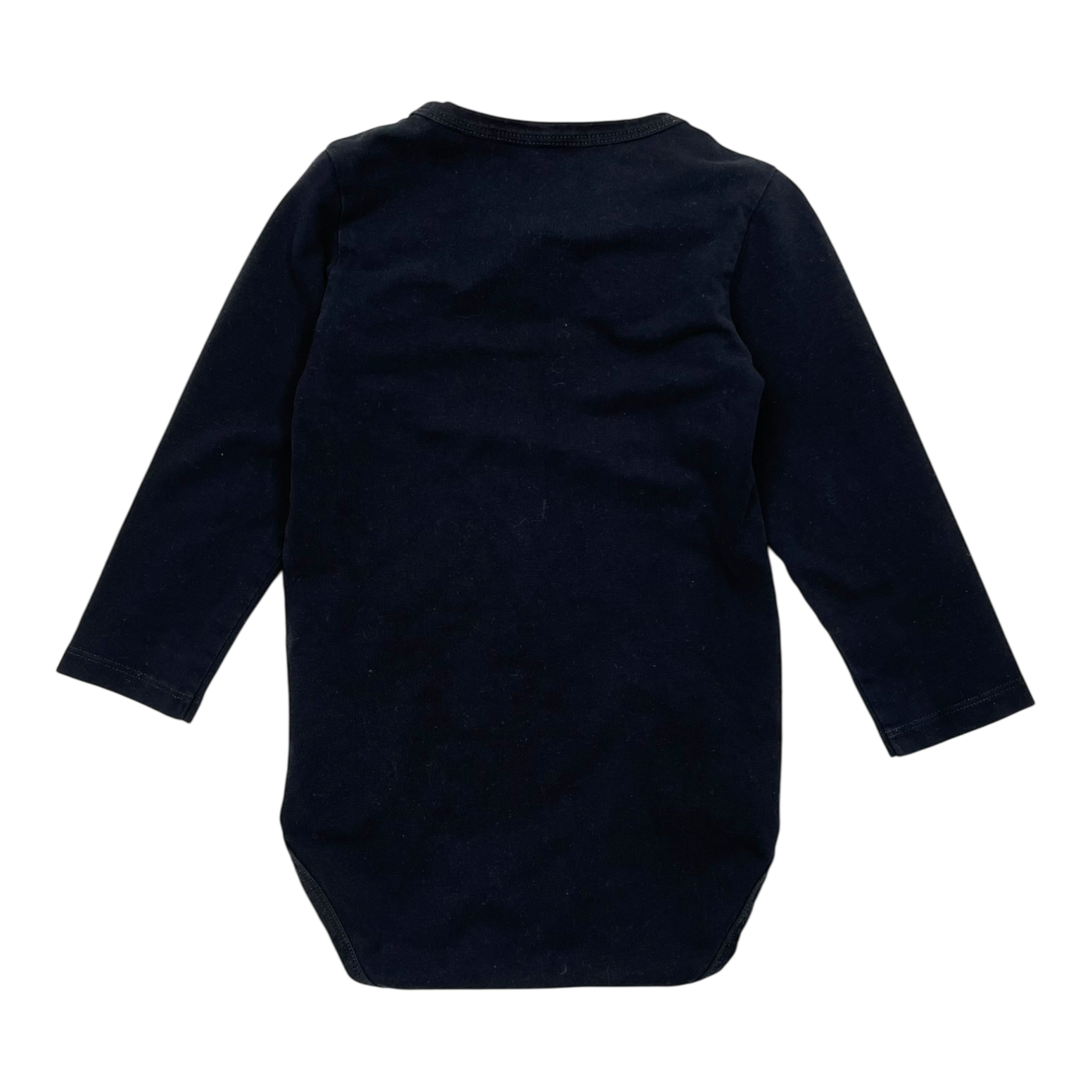 Mini Rodini basic body, black | 80/86cm