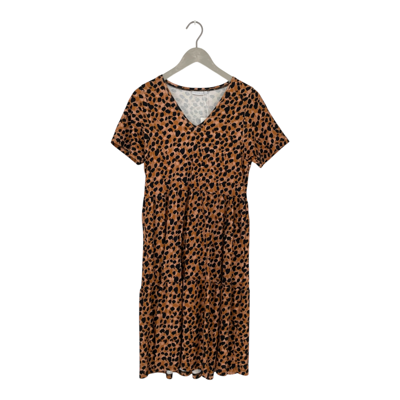 Riva Clothing tiered dress, leopard | woman XS