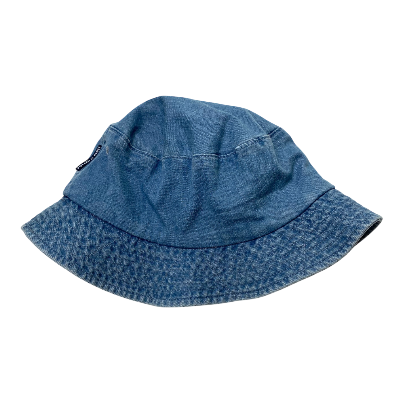 Polarn O. Pyret denim bucket hat, blue | 2-9y