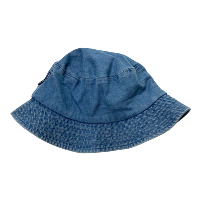 Polarn O. Pyret denim bucket hat, blue | 2-9y