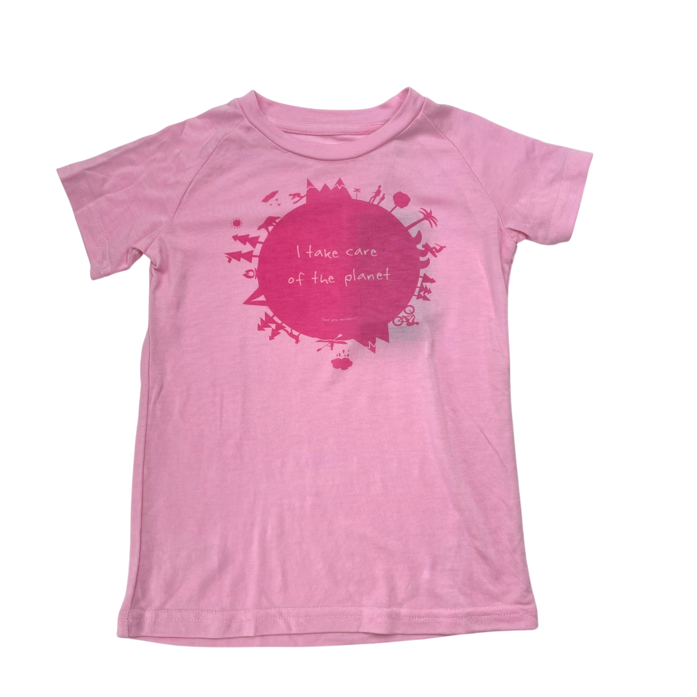 Isbjörn merino t-shirt, planet | 98/104cm