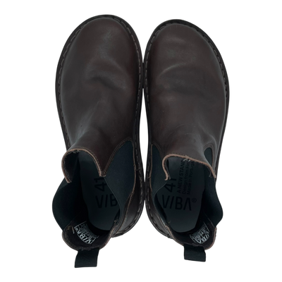 VIBAe Helsinki leather boots, cocoa brown | 41