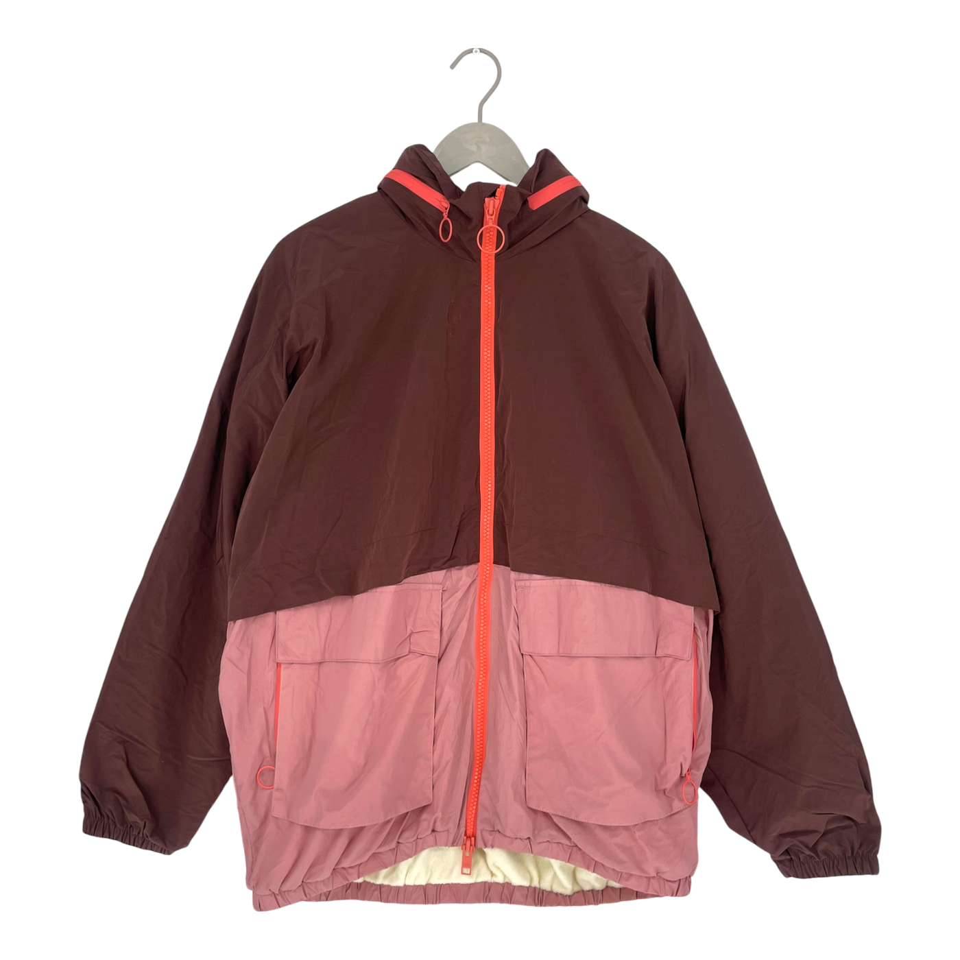 Embassy of Bricks and Logs dhola rain jacket, purple/pink | unisex L
