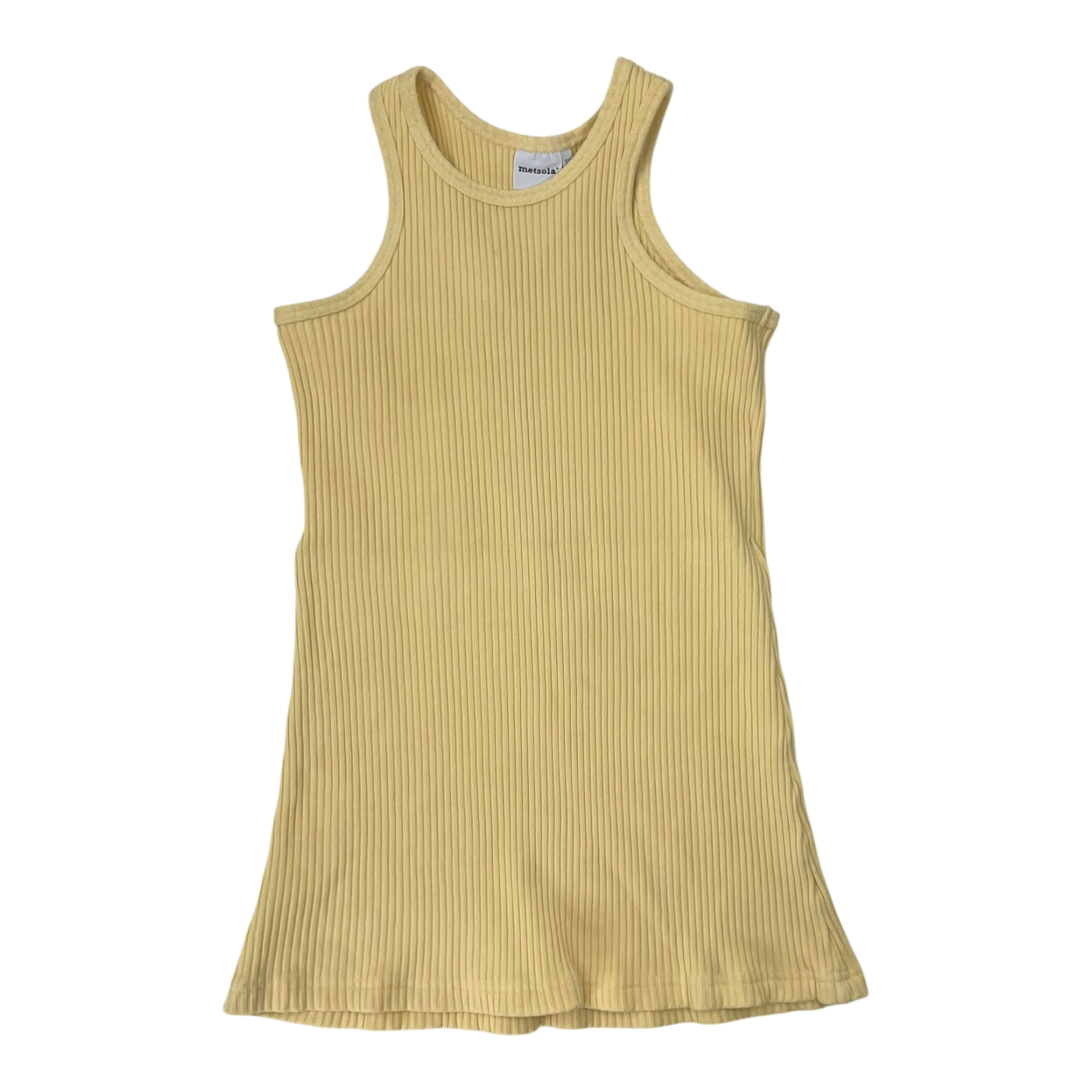 Metsola sleeveless dress, yellow | 122/128cm
