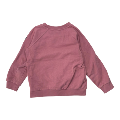Polarn O. Pyret Sweatshirt, Purple Pink | 110 cm