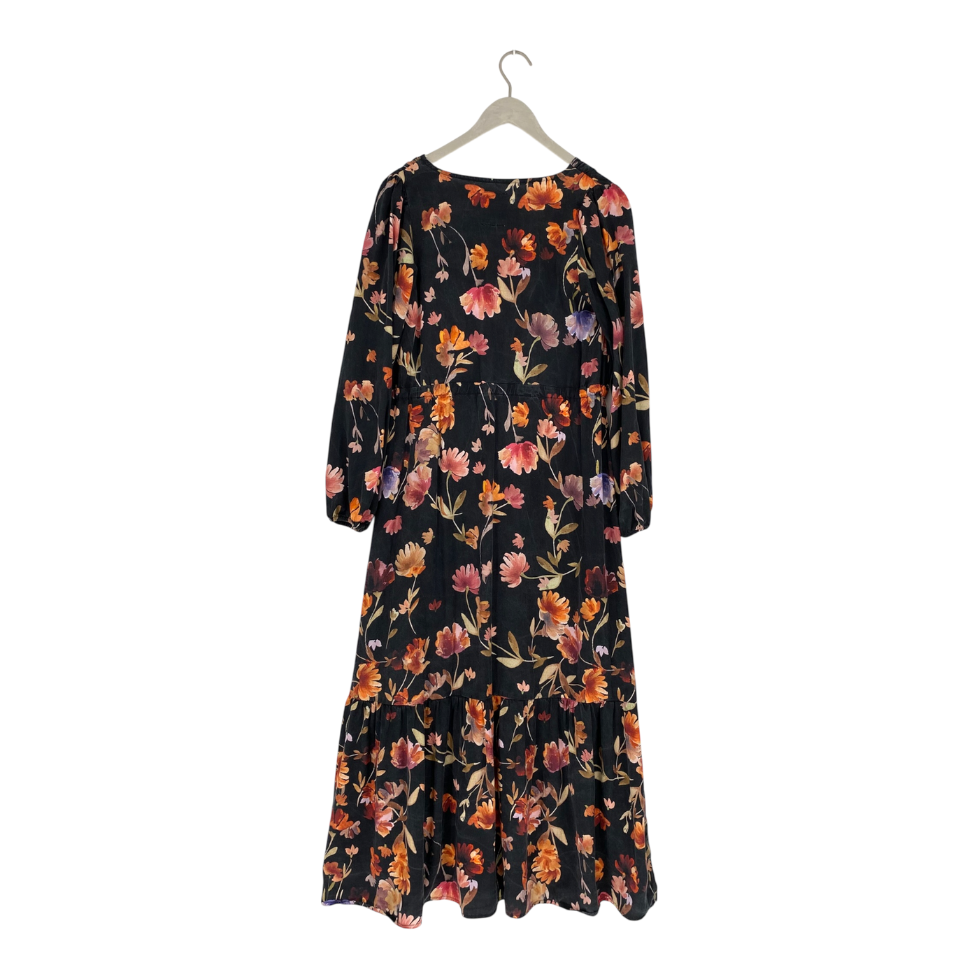 Kaiko flowy dress, night bloom | woman XS