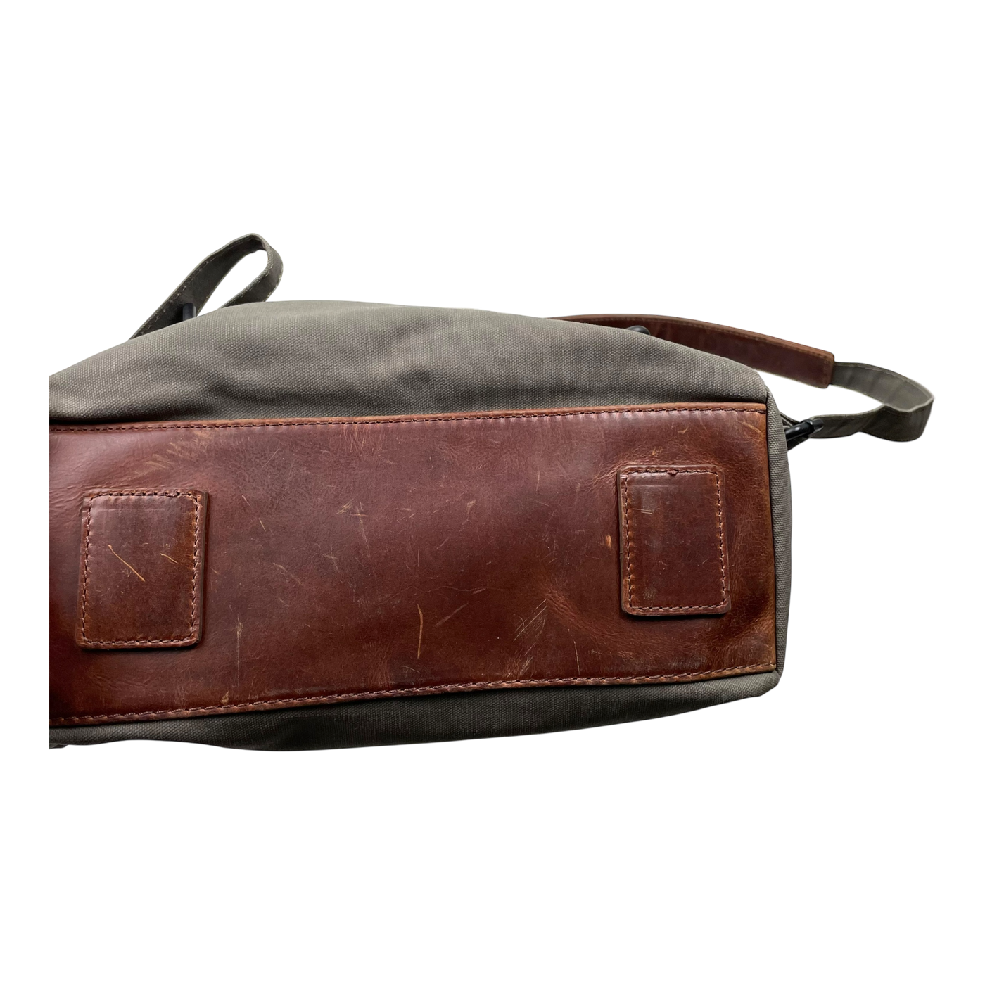 Harold's Bags wax backpack, khaki/brown