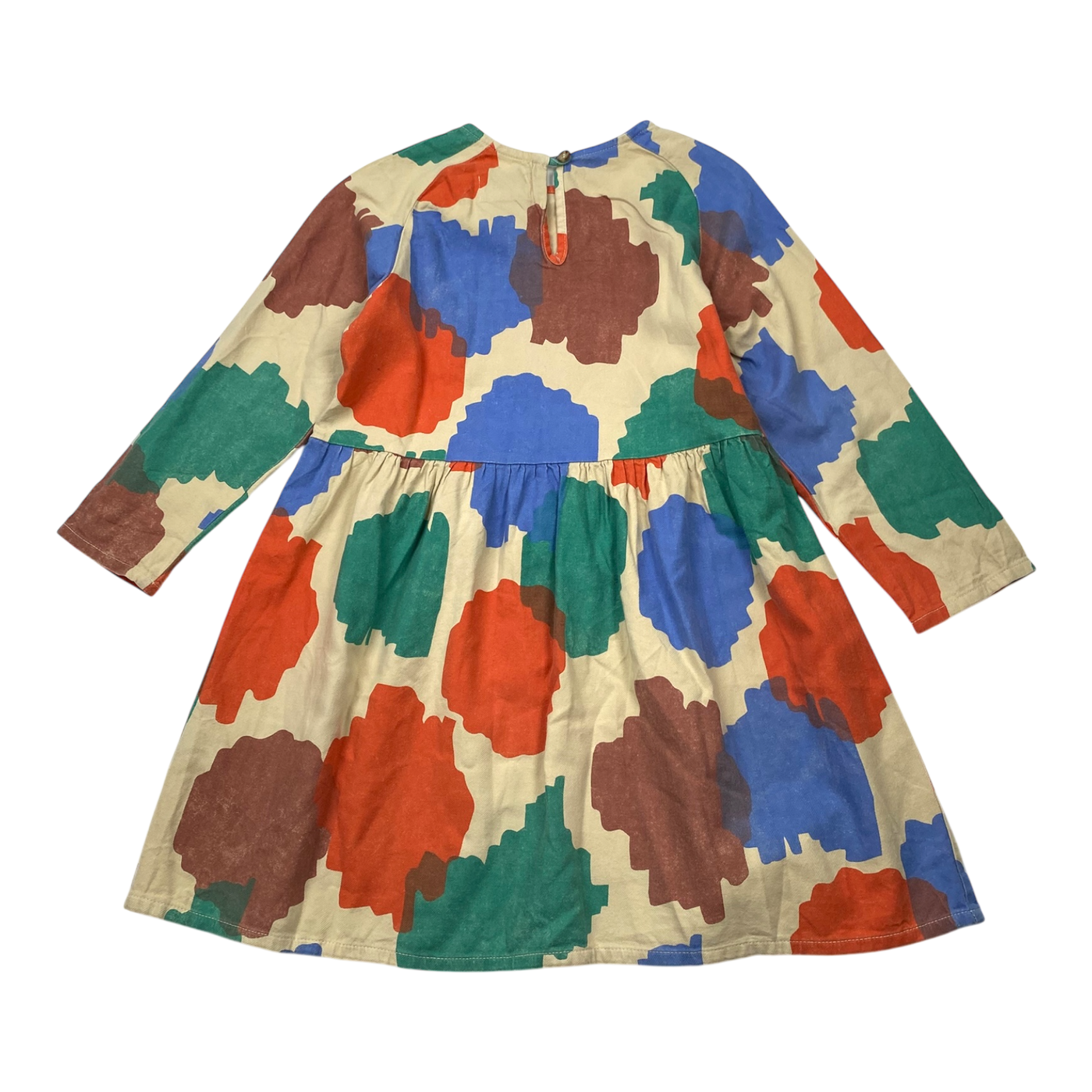 Bobo Choses woven dress, beige | 110cm
