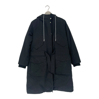 Embassy of Bricks and Logs Trafford parka, black | unisex S