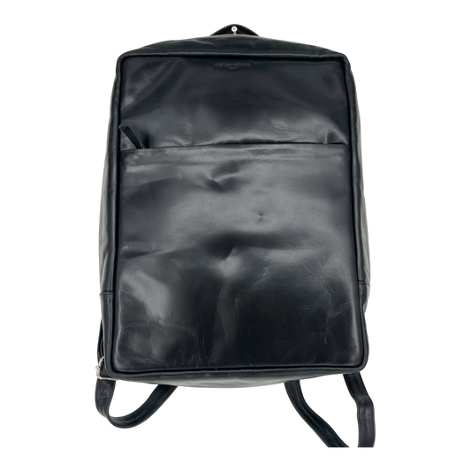 Holzrichter leather backpack, black