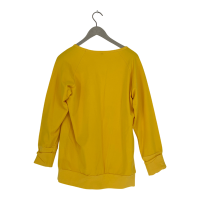 Ommellinen basic sweatshirt, canary | woman XL