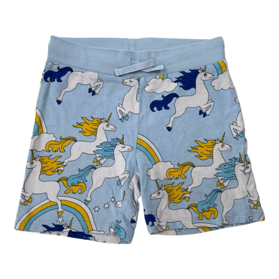 Mini Rodini sweatshorts, unicorn | 128/134cm