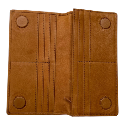 Holzrichter leather wallet, caramel