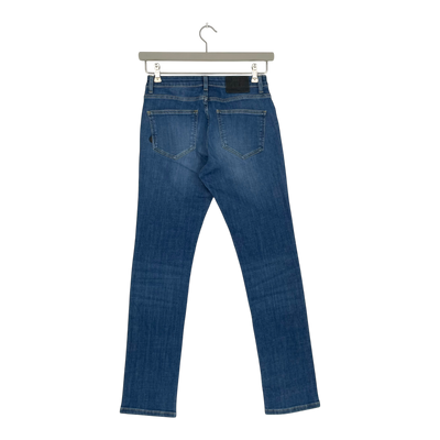 Mud Jeans Faye low slim jeans, authentic indigo | woman 27/32