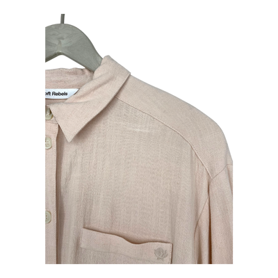 Soft Rebels samantha shirt, pale pink | woman S