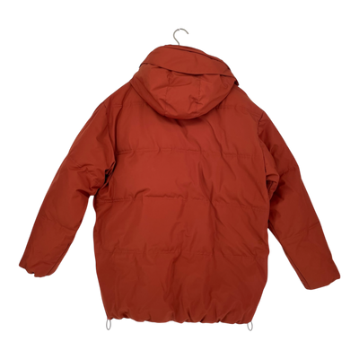 Embassy of Bricks and Logs Ekonda short parka, burnt red | unisex L