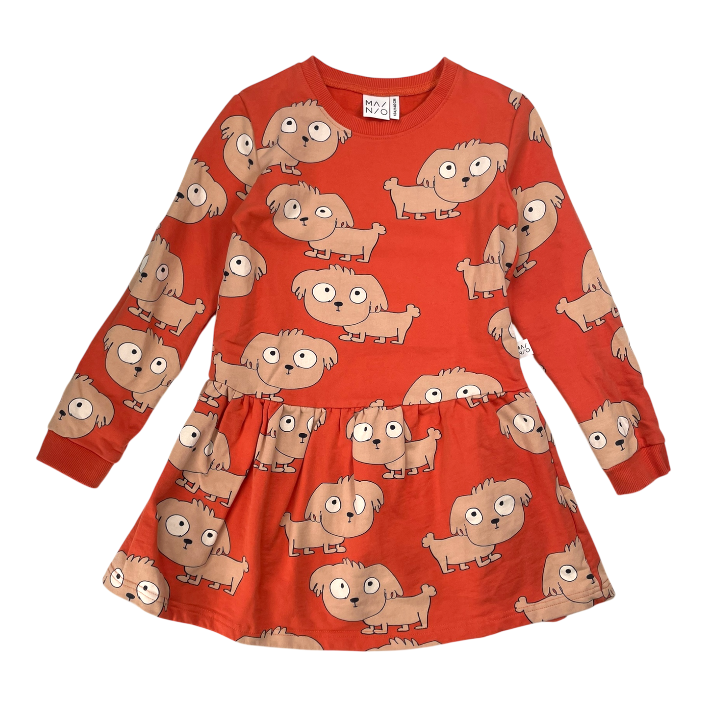 Mainio sweat dress, dogs | 134/140cm
