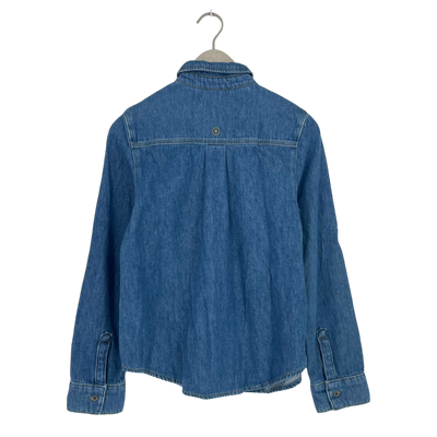 Mud Jeans george denim shirt, denim blue | woman S