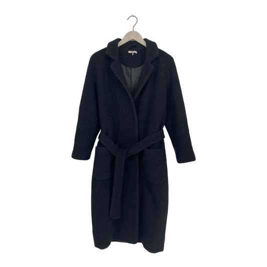 Ganni fenn coat, black | woman 36