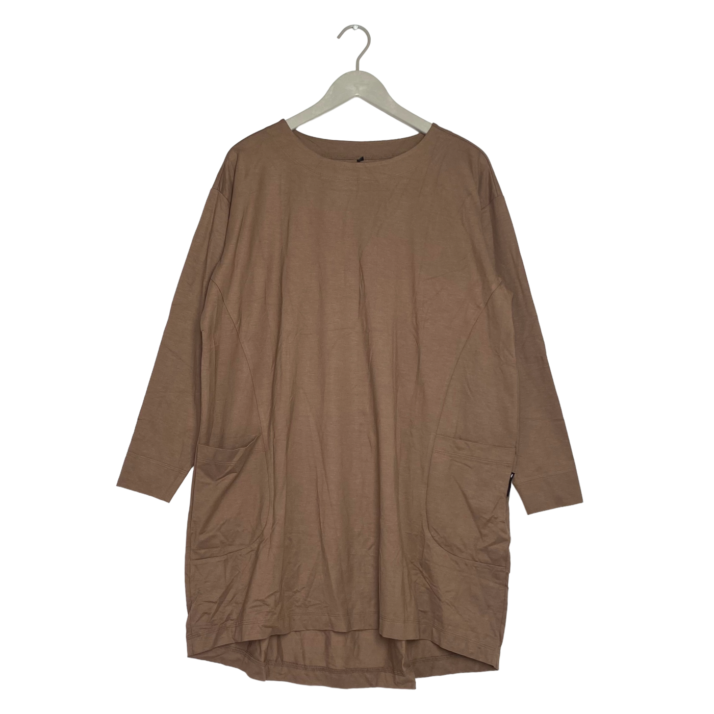 Ommellinen t-shirt tunic, brown sugar | woman M