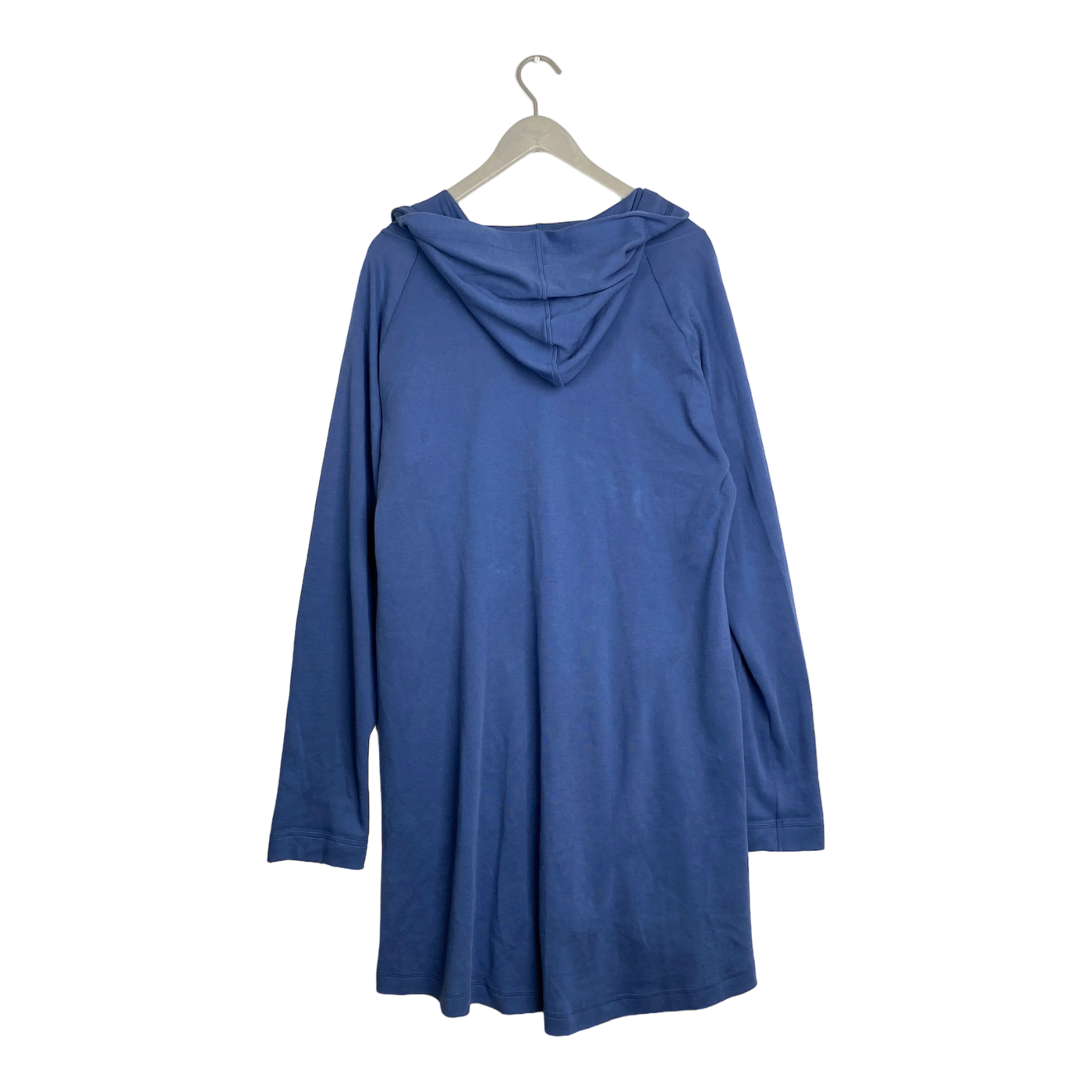 Ommellinen hooded sweat cardigan, royal blue | woman XXL