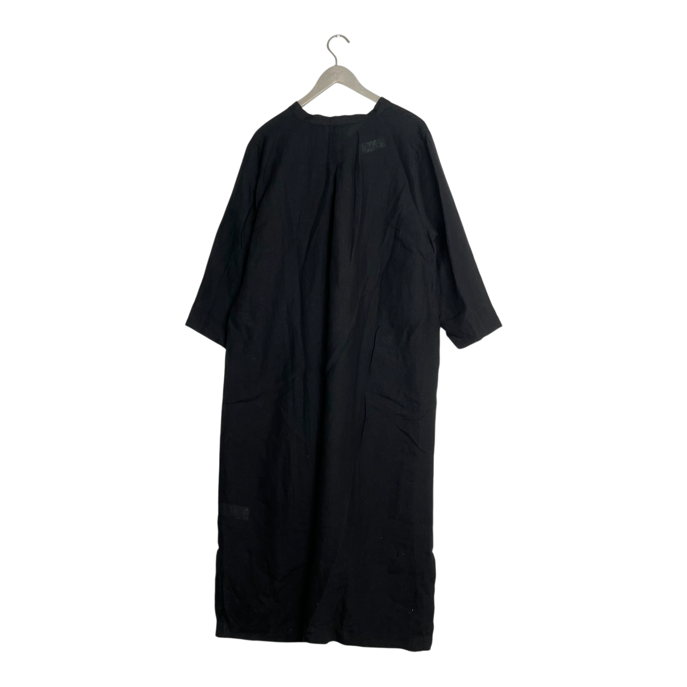 Falla linen dress, black | woman XL