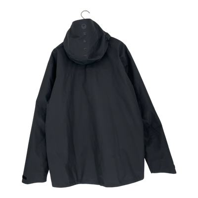 Halti shell jacket, black | man XXXL