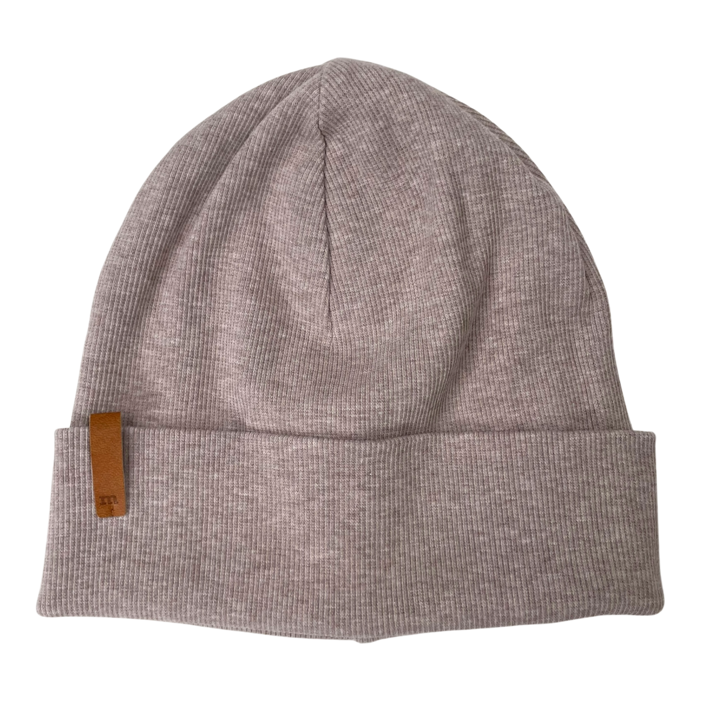 Metsola tricot rib beanie, beige|  3-4y