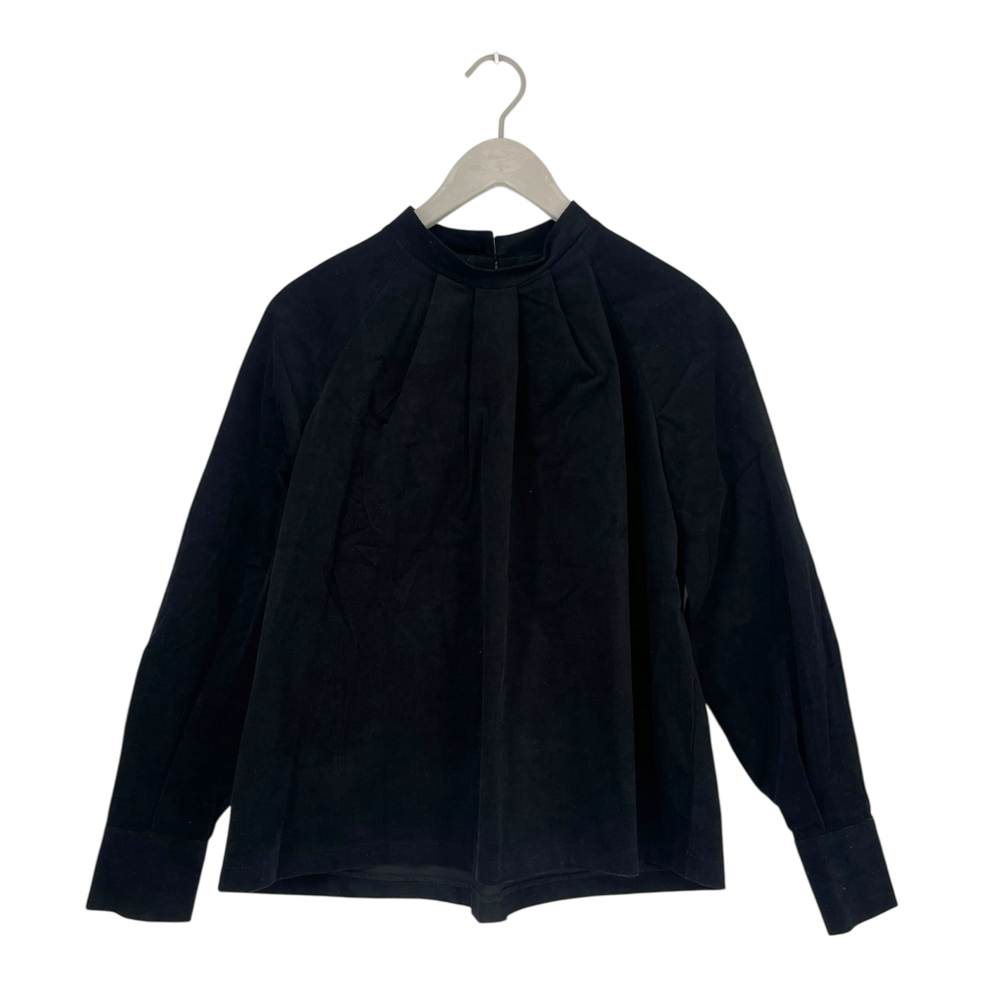 Papu pleated shirt, black corduroy | woman S