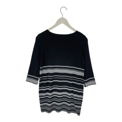 Ritva Falla tricot tunic shirt, stripes | woman S