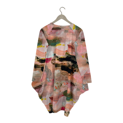 Papu kanto dress, abstract | woman L